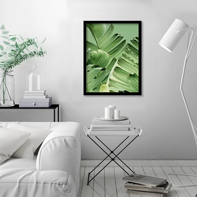 Tropical Leaves 2 by Lila + Lola Frame  - Americanflat