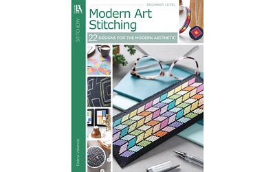 Leisure Arts Modern Art Stitching Sewing Book