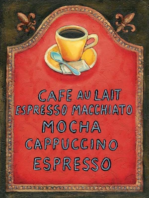 Cafe Poster Print by Will Rafuse - Item # VARPDXPOD5103