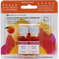 Lorann Candy & Baking Flavoring .125Oz 2/Pkg-Peach