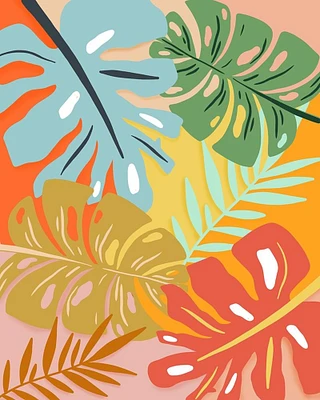 Tropical Foliage I by Natalie Carpentieri - Item # VARPDX43546