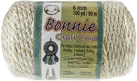 Pepperell Bonnie Macrame Craft Cord 6Mmx100yd-Oatmeal