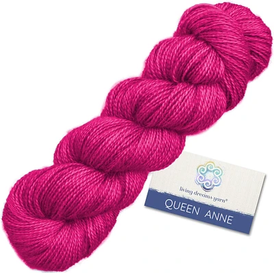 Queen Anne 100% Baby Alpaca Yarn: Fine Lace Weight for Knit and Crochet