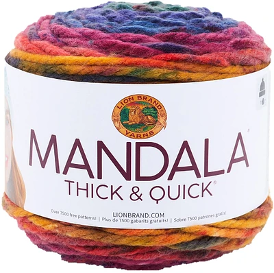 Lion Brand Mandala Thick & Quick Yarn-Turbine