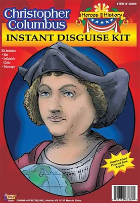 The Costume Center Black and Blue Christopher Columbus Unisex Child Halloween Disguise Kit Costume Accessory - One Size