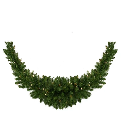 Northlight 60" Pre-Lit Eastern Pine Artificial Christmas Swag - Clear Lights