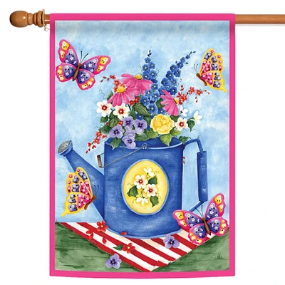 Toland Home Garden Butterfly Bouquet Outdoor House Flag 40" x 28"