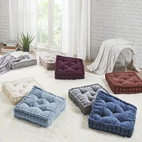 Poly Chenille Lounge Floor Pillow Cushion