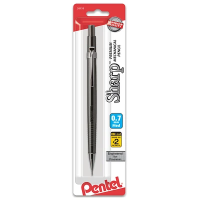 Pentel Sharp Mechanical Pencil, .7mm, Metallic Graphite