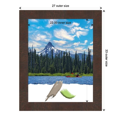 Wildwood Brown Picture Frame, Photo Frame, Art Frame
