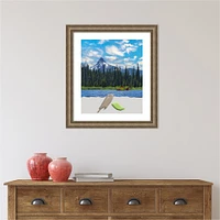 Angled Wood Picture Frame