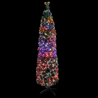 Artificial Slim Christmas Tree with Stand