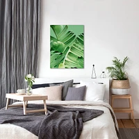 Tropical Leaves  by LILA + LOLA  Gallery Wrapped Canvas - Americanflat