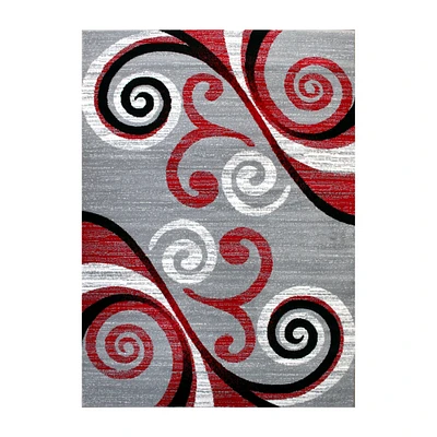Masada Rugs Stephanie Collection Area Rug with Modern Contemporary Design 1100