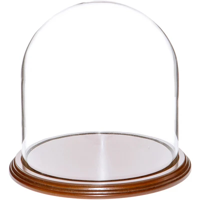 Plymor 8" x 8" Glass Display Dome Cloche