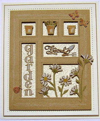 Creative Expressions Shadow Boxes Collection In The Garden Die