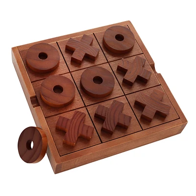 Creekview Home Emporium Giant Tic Tac Toe Game Board - 8.6 x 8.6in Wood Box