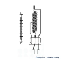 USHIO EHD 500w / 120v / 2000hr Halogen Bulb