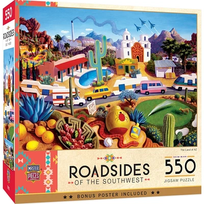 MasterPieces Roadsides of the Southwest - Land of AZ 550 Piece Puzzle