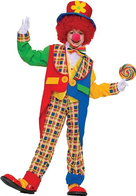 The Costume Center Red and Blue Clown on the town Child Boy Halloween Costume - Large