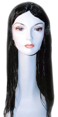 The Costume Center 22" Dark Blue Witch Women Adult Halloween Wig Costume Accessory