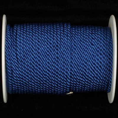 The Ribbon People Royal Blue Braided Cording Craft Ribbon 0.2" x 55 Yards