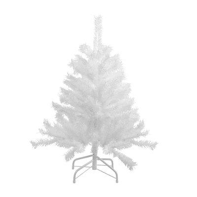 Northlight 4' Icy White Spruce Artificial Christmas Tree - Unlit