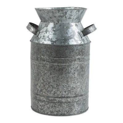 Contemporary Home Living 12" Rustic Vintage-Style Milk Can