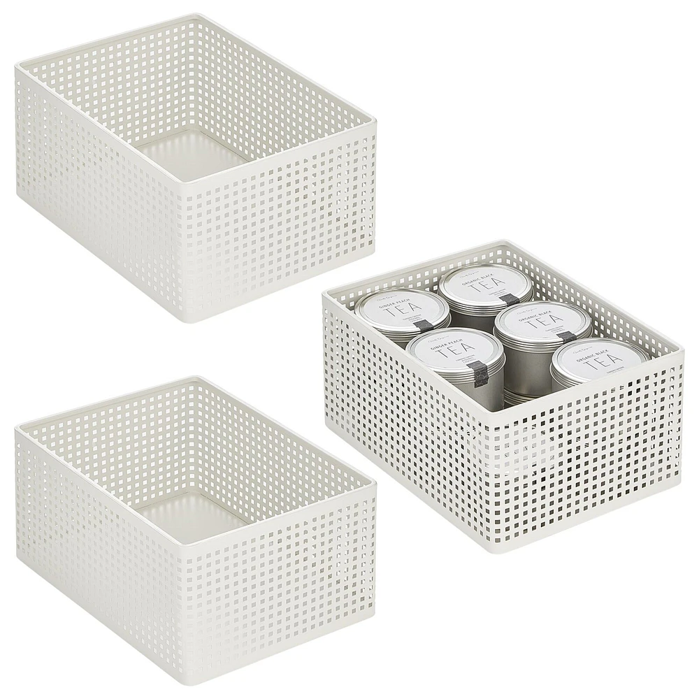 Nate Home by Nate Berkus Metal Kitchen Bin from mDesign