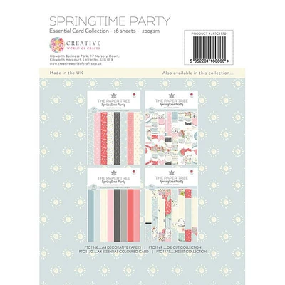 The Paper Tree  Springtime Party A4 Essential Colour Card