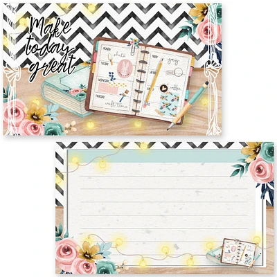 Dream Plan Do Journal Card Pack 20/Pkg-4 Designs/5 Each