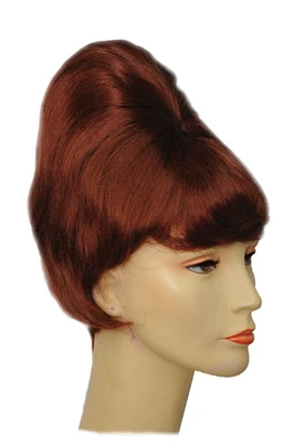 The Costume Center Auburn 1960's Style Spitcurl Women Adult Halloween Wig Costume Accessory - One Size