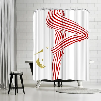 Woman1 by Ikonolexi Shower Curtain 71" x 74"