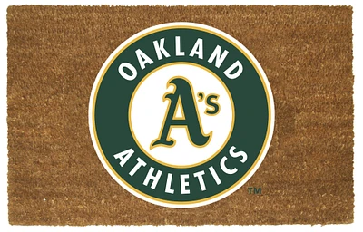 Memory Company MLB Oakland Athletics Rectangular Coir Door Mat 29.5" x 19.5"