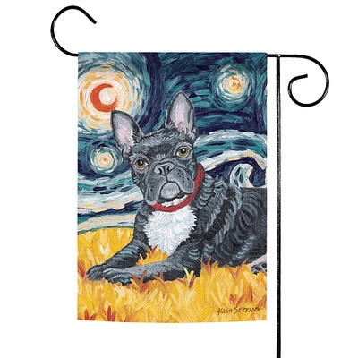 Toland Home Garden French Bulldog Outdoor Garden Flag 18" x 12.5"