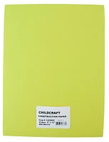 Childcraft Construction Paper, 9 x 12 Inches, Yellow, 500 Sheets