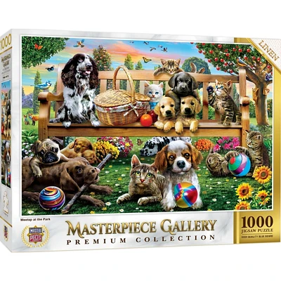 MasterPieces Masterpiece Gallery - Meetup at the Park 1000 Piece Puzzle