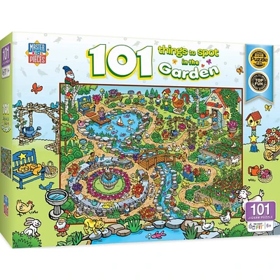 MasterPieces 101 Things to Spot in the Garden - 101 Piece Puzzle