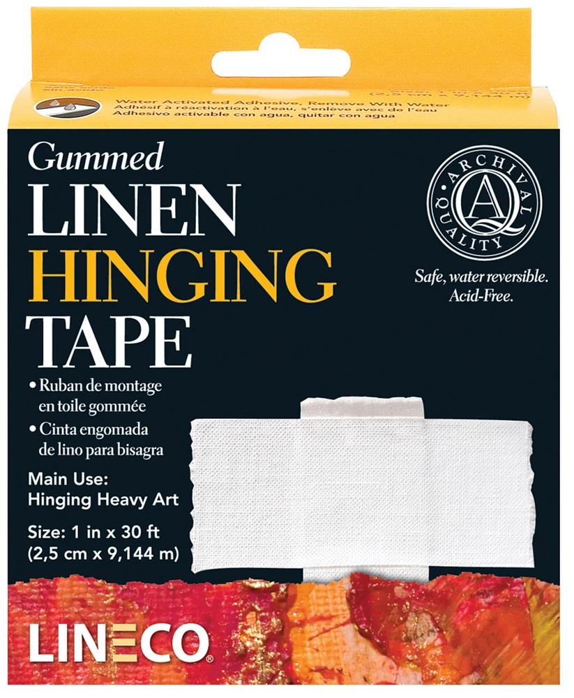 Lineco/University Products Gummed Linen Hinging Tape