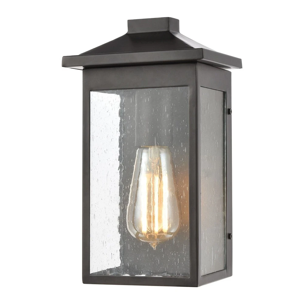 Elk Showroom Lamplighter 11 High 1-Light Outdoor Sconce - Matte Black