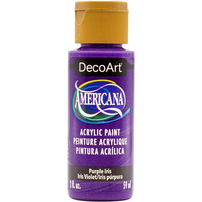 DecoArt Americana Acrylic Color, 2 oz. Bottle, Purple Iris