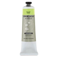 Blick Artists' Acrylic - Yellow Green, 4.65 oz tube