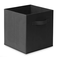 Casafield Set of Collapsible Fabric Cube Storage Bins - 11" Foldable Cloth Baskets for Shelves