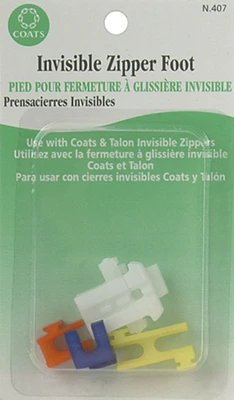 Coats Invisible Zipper Foot-