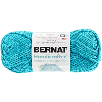 Bernat Handicrafter Cotton Yarn - Solids-Mod Blue