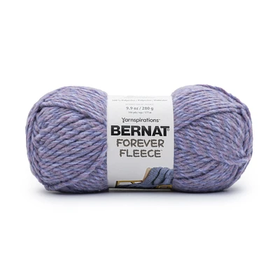 Bernat Forever Fleece Yarn-Violet Haze