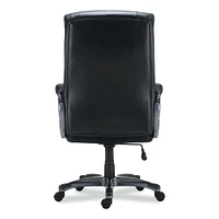 Alera Alera Egino Big and Tall Chair, Supports Up to 400 lb, Black Seat/Back, Black Base