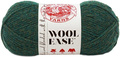 Lion Brand Wool-Ease Yarn -Forest Green Heather