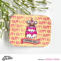 Heffy Doodle Stitched Rounded Imperial Rectangle Dies