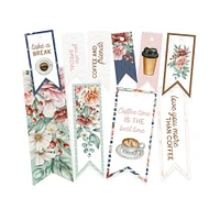 Coffee Break Double-Sided Cardstock Tags 10/Pkg-#02